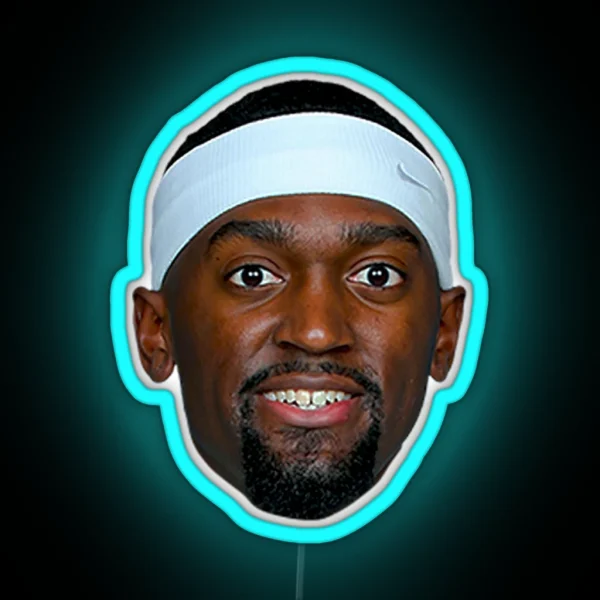 Milwaukee Bucks Bobby Portis Jr Head RGB Neon Sign