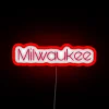 Official licensed Milwaukee Bucks Championship NBA team logo neon decor