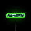 Official Milwaukee Bucks MKE City Tee with RGB Neon Accents