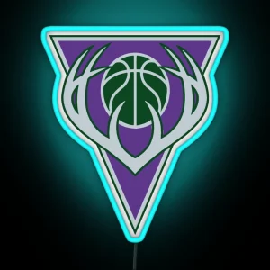 Milwaukee Bucks RGB Neon Sign