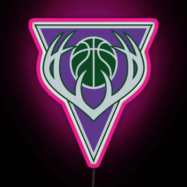 Milwaukee Bucks RGB Neon Sign