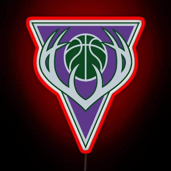 Milwaukee Bucks RGB Neon Sign