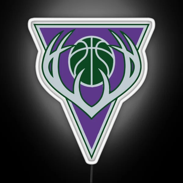 Milwaukee Bucks RGB Neon Sign