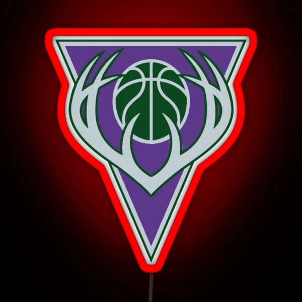 Milwaukee Bucks RGB Neon Sign