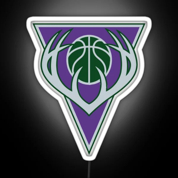 Milwaukee Bucks RGB Neon Sign