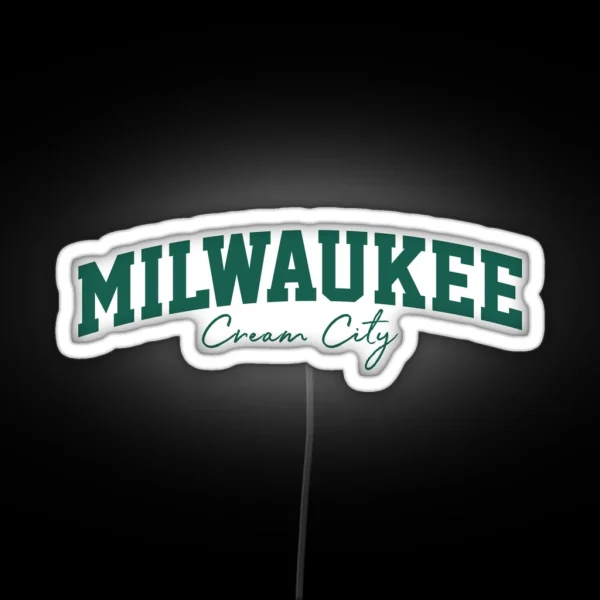 Milwaukee Cream City RGB Neon Sign