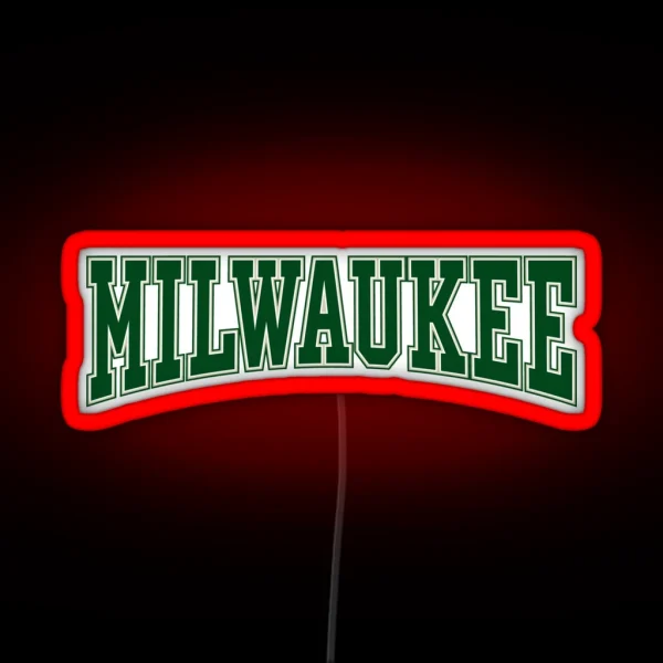 Milwaukee Green RGB Neon Sign