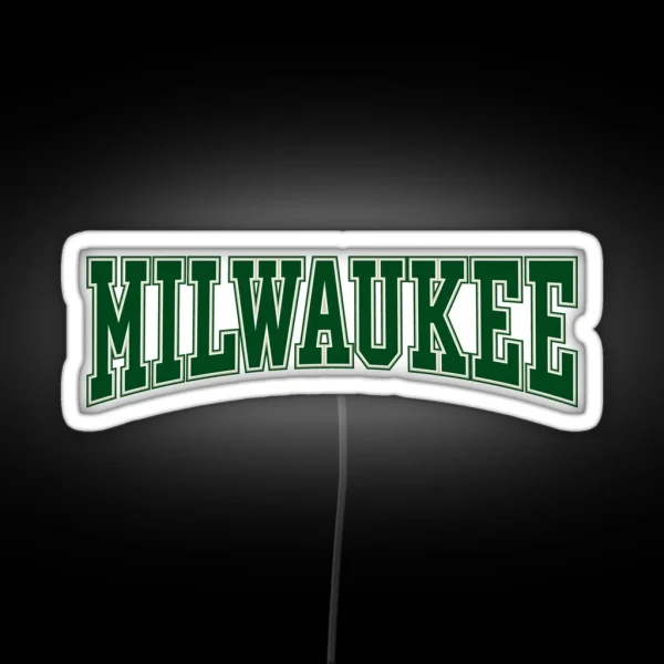 Milwaukee Green RGB Neon Sign