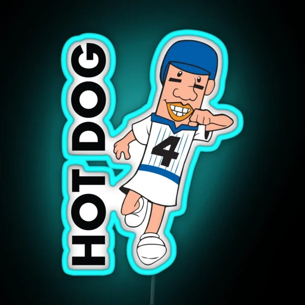 Milwaukee Hotdog Sausage Racer RGB Neon Sign