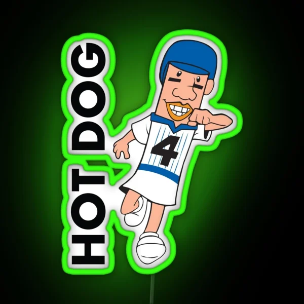 Milwaukee Hotdog Sausage Racer RGB Neon Sign