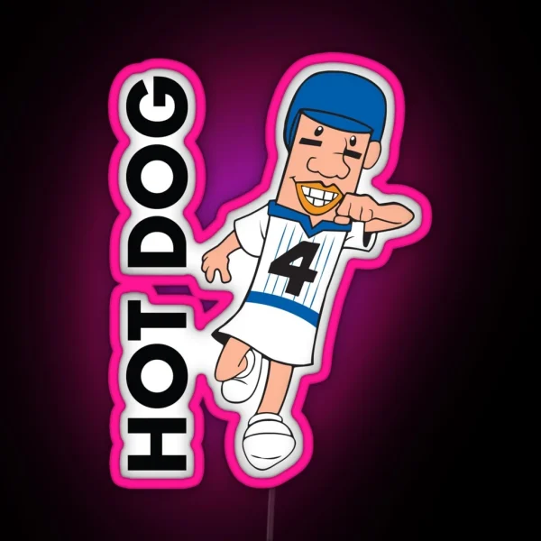 Milwaukee Hotdog Sausage Racer RGB Neon Sign