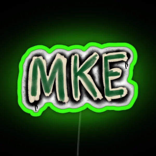 Milwaukee MKE Led Art RGB Neon Sign