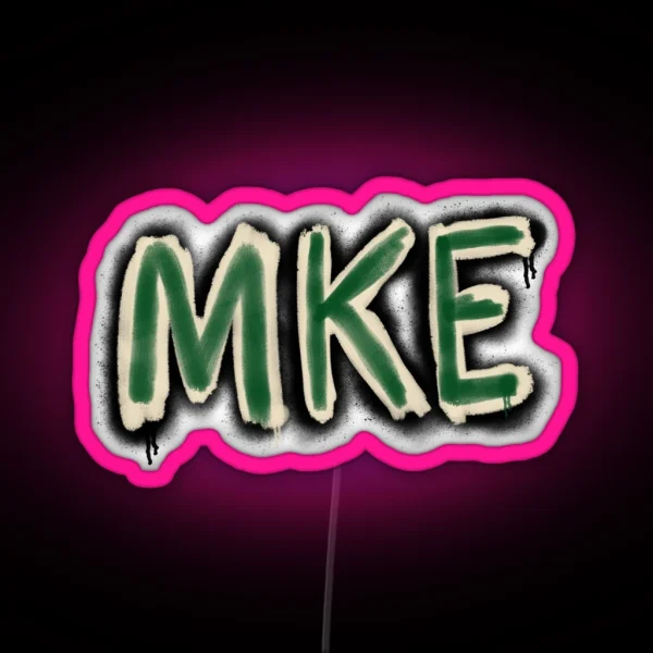 Milwaukee MKE Led Art RGB Neon Sign