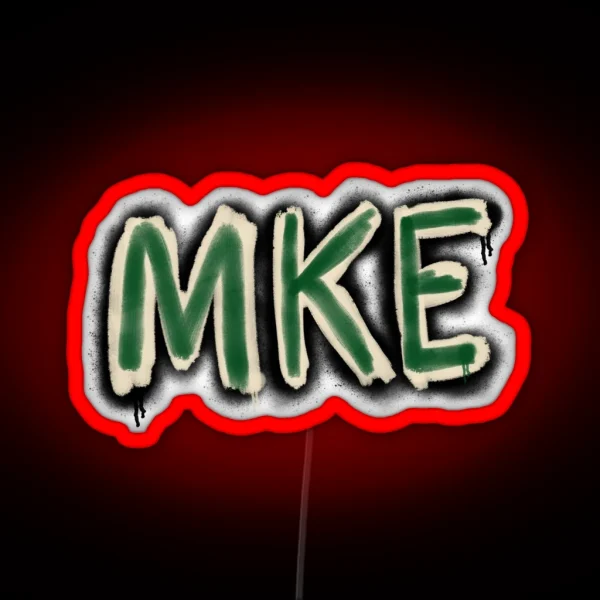 Milwaukee MKE Led Art RGB Neon Sign