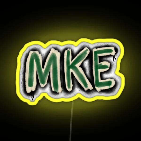 Milwaukee MKE Led Art RGB Neon Sign