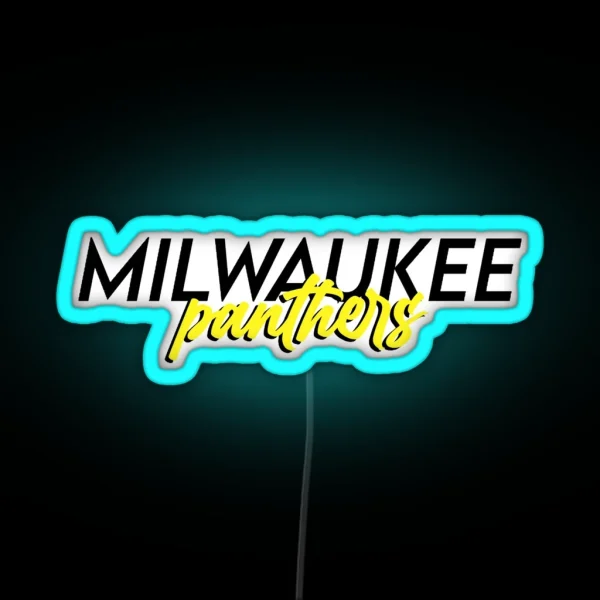 Milwaukee Panthers RGB Neon Sign
