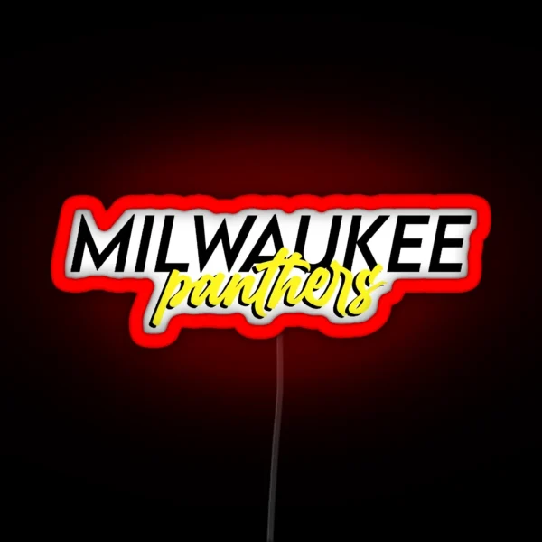 Milwaukee Panthers RGB Neon Sign