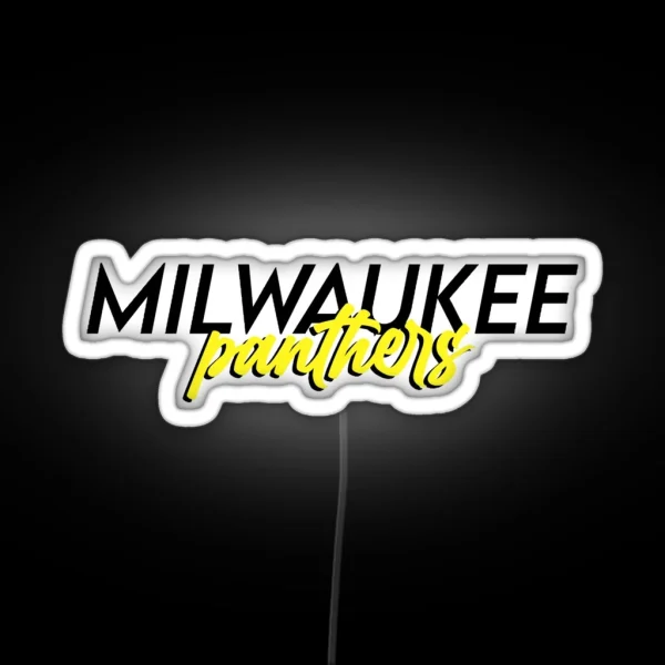 Milwaukee Panthers RGB Neon Sign