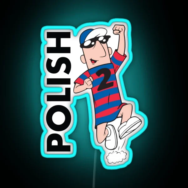 Milwaukee Polish Sausage Racer RGB Neon Sign