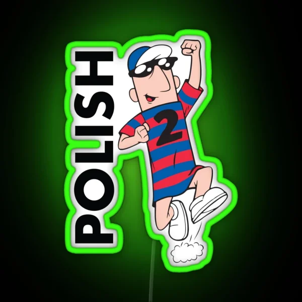 Milwaukee Polish Sausage Racer RGB Neon Sign