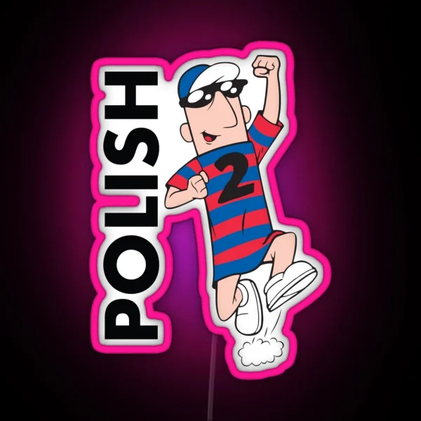 Milwaukee Polish Sausage Racer RGB Neon Sign