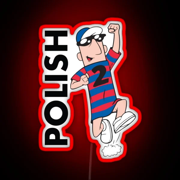 Milwaukee Polish Sausage Racer RGB Neon Sign