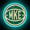 Vintage Milwaukee Sports Ballroom Decorative Neon Sign with Colorful Accents