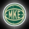 Retro Style LED Neon Sign Milwaukee Bucks Basketball Team Decorations Gift