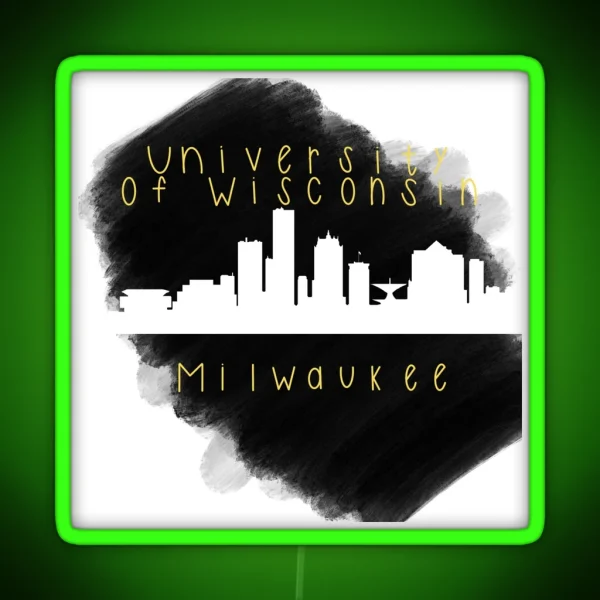 Milwaukee RGB Neon Sign