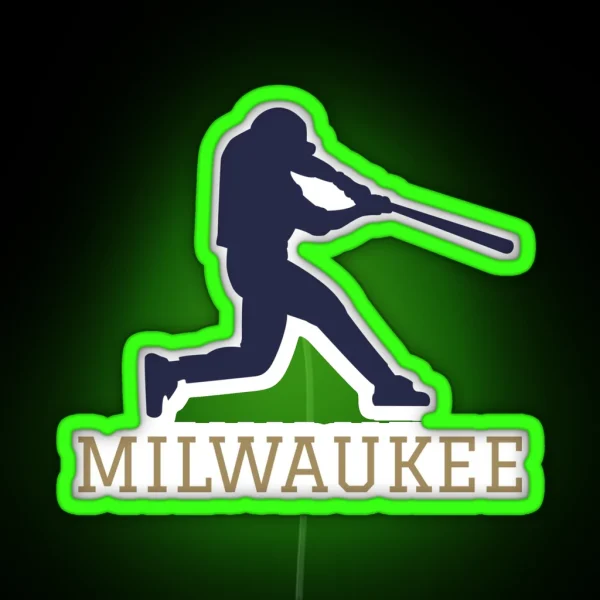 Milwaukee RGB Neon Sign