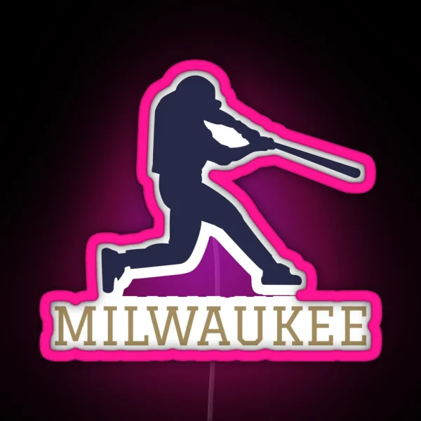 Milwaukee RGB Neon Sign