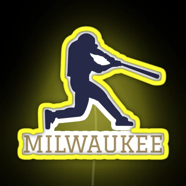 Milwaukee RGB Neon Sign