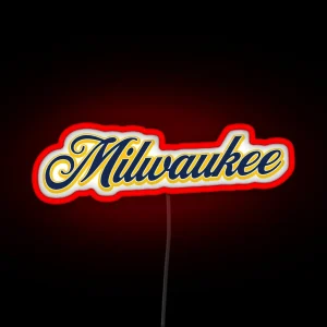 Milwaukee RGB Neon Sign