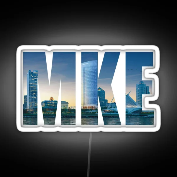 Milwaukee RGB Neon Sign