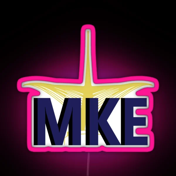 Milwaukee RGB Neon Sign