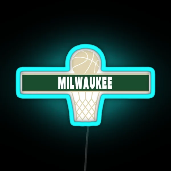 Milwaukee RGB Neon Sign