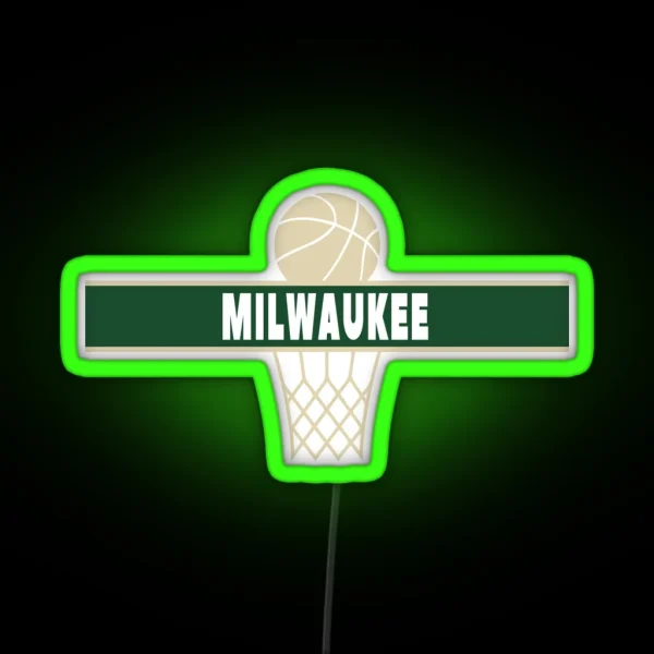 Milwaukee RGB Neon Sign