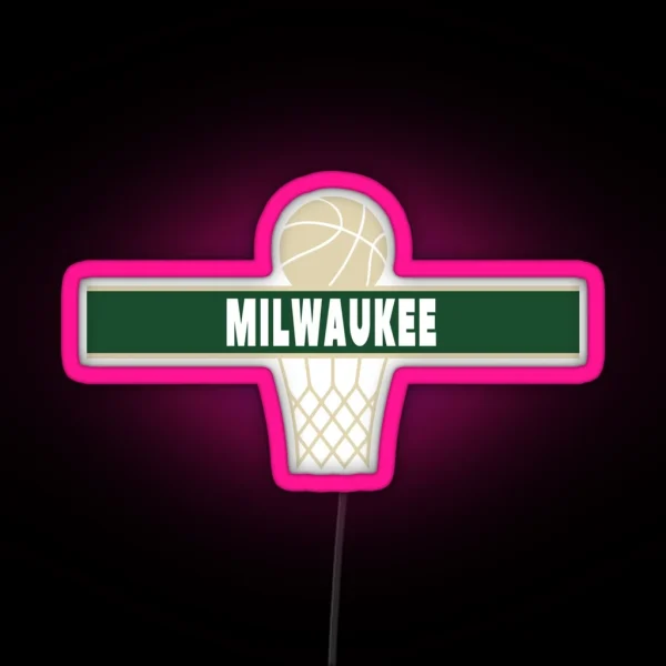 Milwaukee RGB Neon Sign