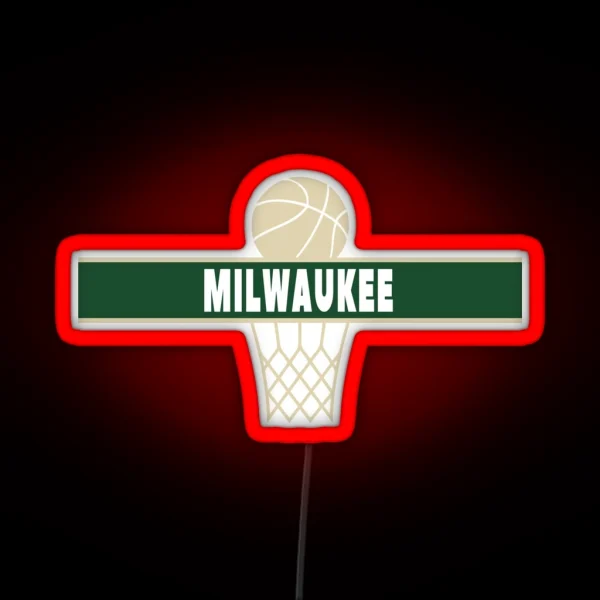 Milwaukee RGB Neon Sign