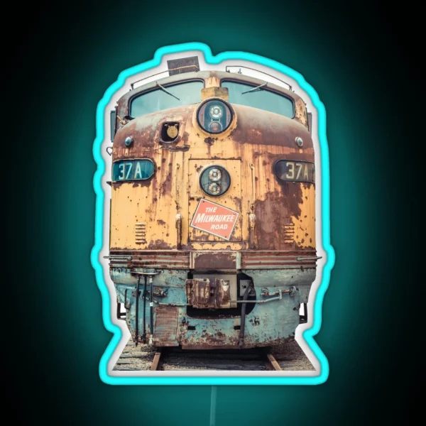 Milwaukee Road To Ruin RGB Neon Sign