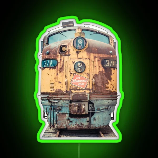Milwaukee Road To Ruin RGB Neon Sign