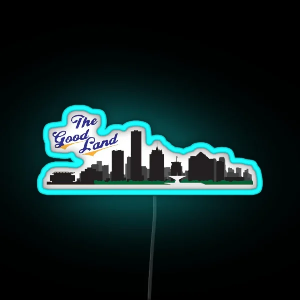 Milwaukee The Good Land RGB Neon Sign