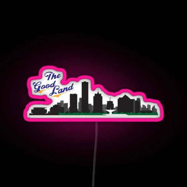 Milwaukee The Good Land RGB Neon Sign