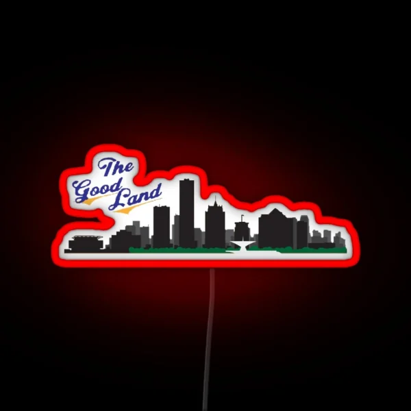 Milwaukee The Good Land RGB Neon Sign