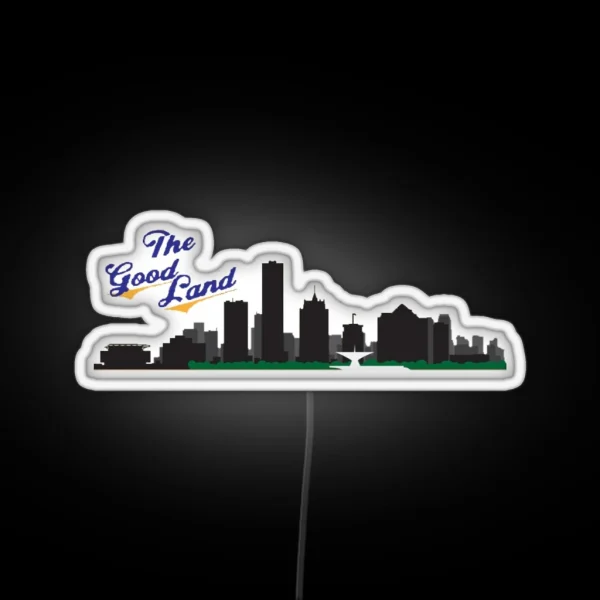 Milwaukee The Good Land RGB Neon Sign