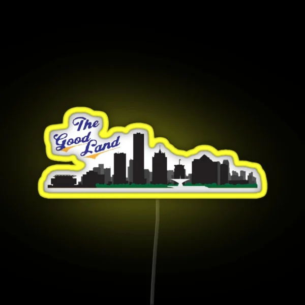 Milwaukee The Good Land RGB Neon Sign