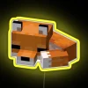 RGB Neon Sign Featuring a Minecraft Fox led Design Online