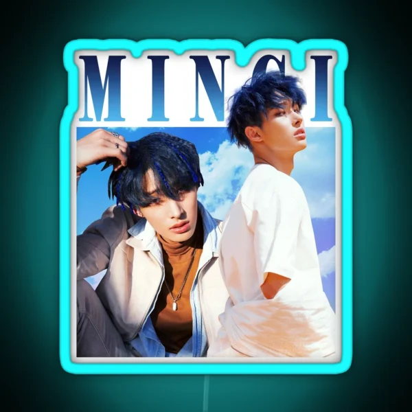 Mingi Ateez RGB Neon Sign