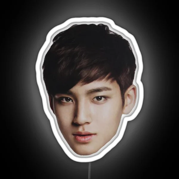 Mingyu Head RGB Neon Sign