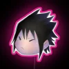 Color Changing RGB LED Mini Cute Neon Sign Inspired Sasuke